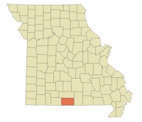 Feral Hogs in Ozark County, Missouri