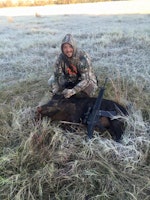 This was the first hog down with my HK-g93 (223)
