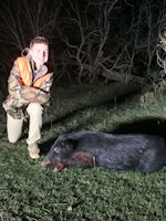 Shooting straight comes natural, especially at pigs!